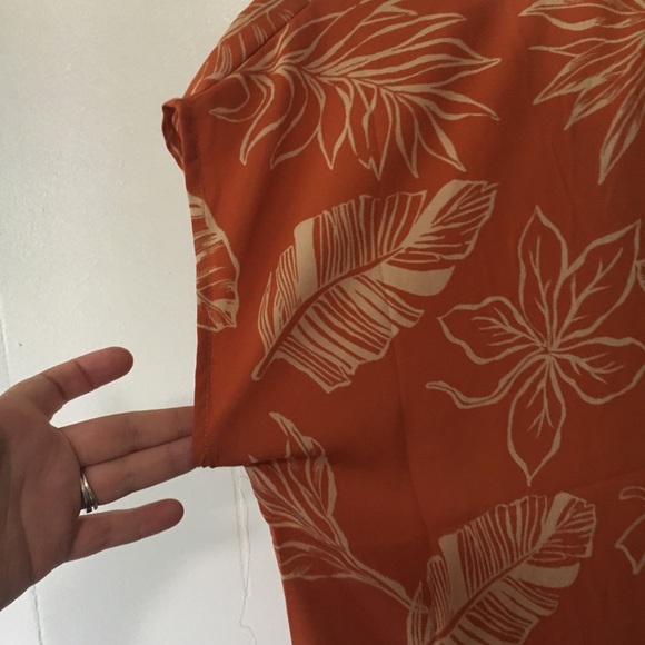 • floral boho safari top • - Picture 6 of 7